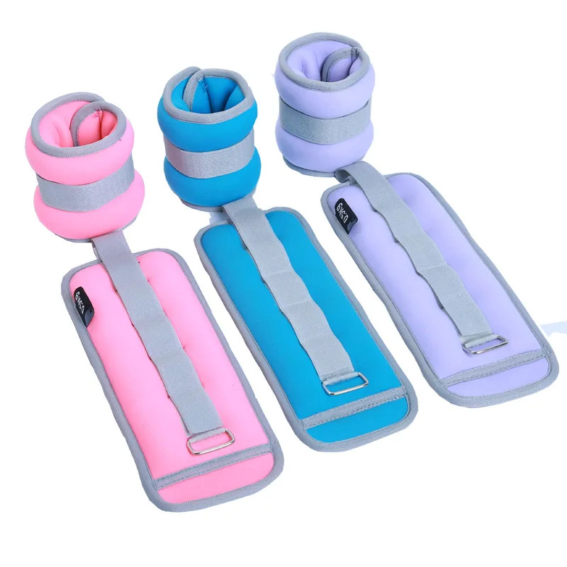 Pilates Ankle Strap - มือข้อมือขาแขนข้อเท้าน้ําหนักอุปกรณ์การออกกําลังกายพร้อมสายรัดปรับระดับสําหรับเดินฟิตเนสยิมโยคะพิลาทิสแอโรบิก