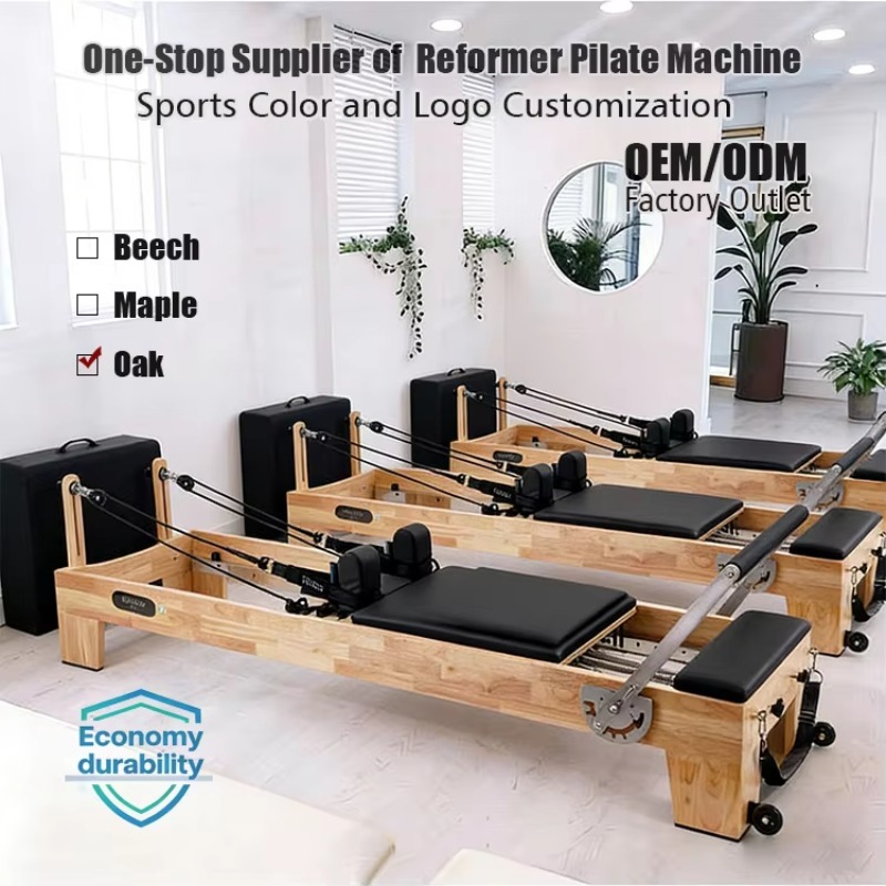 Pilates Yoga Home - เครื่องพิลาทิส รีฟอร์เมอร์ อุปกรณ์ออกกำลังกาย โยคะ เครื่องพิลาทส์เบด กีฬา