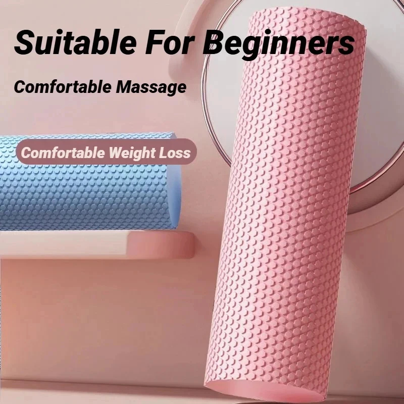 Pilates Yoga Home - ลูกกลิ้งโยคะโฟม EVA ทรงหกเหลี่ยม ขนาด 10 ซม.