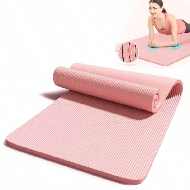 Pilates Yoga Mat Thickness - เสื่อโยคะ BalanceFrom เสื่อโยคะหนาพิเศษ 1 นิ้ว ความหนาแน่นสูง