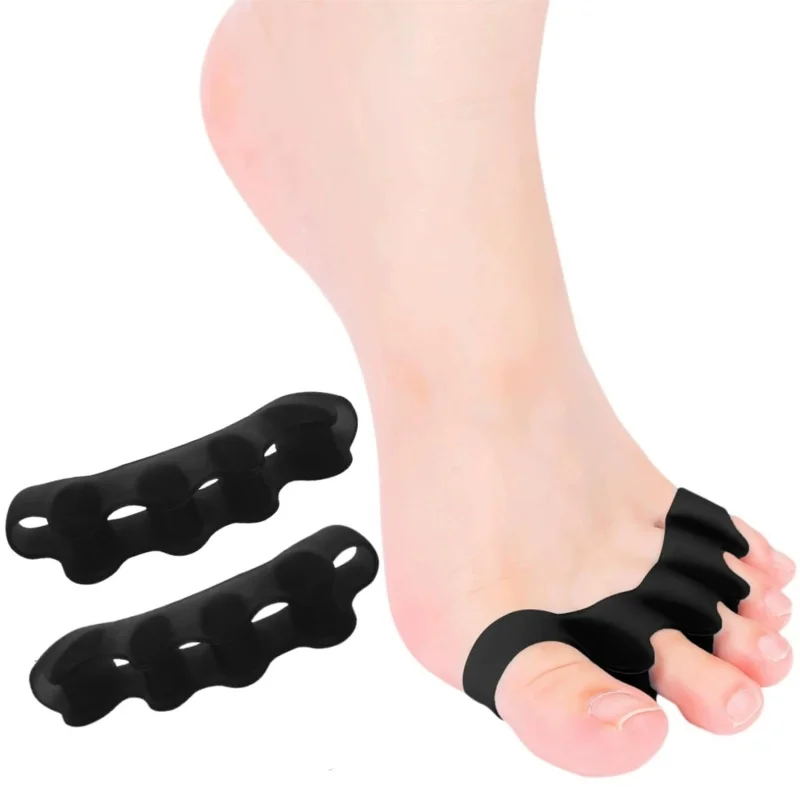 Toe Separator Silicon - ที่แยกนิ้วเท้าซิลิโคน แก้ไขปัญหาหัวแม่เท้าเอียง ฟื้นฟูนิ้วเท้า ที่แยกนิ้วเท้า ที่ดัดนิ้วเท้า สำหรับนิ้วเท้าที่ซ้อนทับกัน