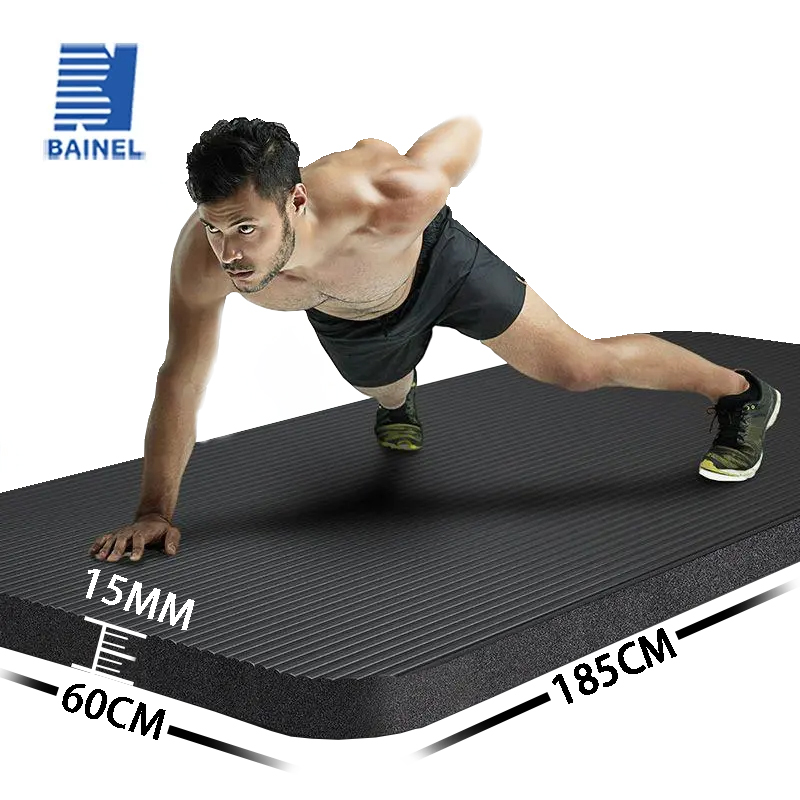 Pilates Yoga Mat Thickness - เสื่อโยคะหนา15มม. กันลื่นสำหรับผู้ชายและผู้หญิงเสื่อโยคะนุ่มใส่ออกกำลังกายในครัวเรือนเสื่อโยคะ