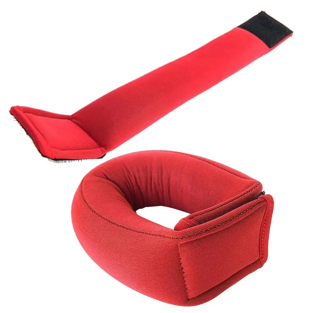 Pilates Ankle Strap - ชุดน้ำหนักข้อเท้าและข้อมือปรับได้ 1 ปอนด์ คู่หนึ่ง สายรัดสวมใส่สบาย น้ำหนักสำหรับแขนและขา