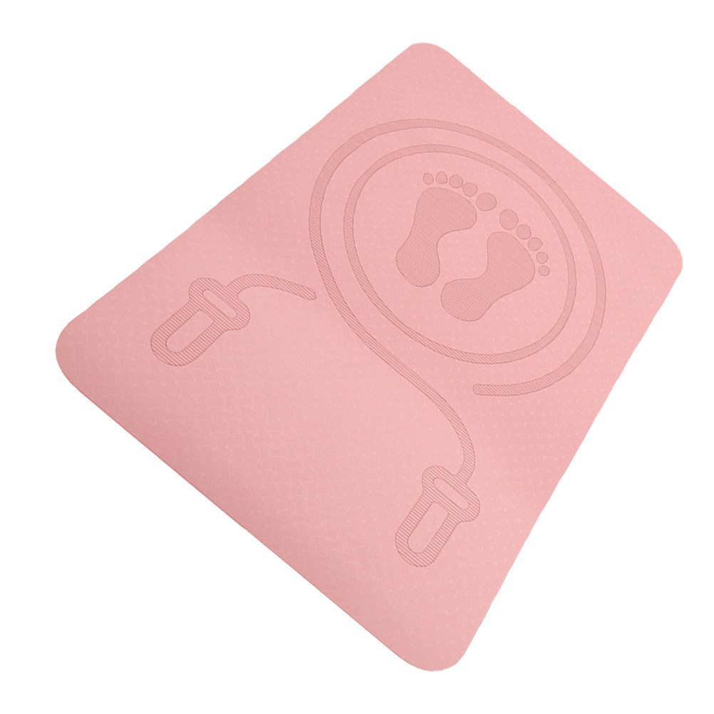 แผ่นรองกระโดดเชือกแบบพกพา TPE  - Pilates Yoga Mat Thickness บทวิจารณ์และราคา