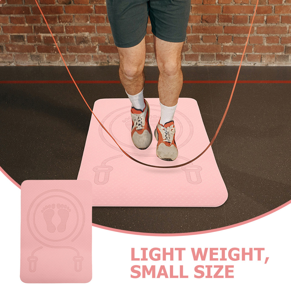 แผ่นรองกระโดดเชือกแบบพกพา TPE  - Pilates Yoga Mat Thickness บทวิจารณ์และราคา