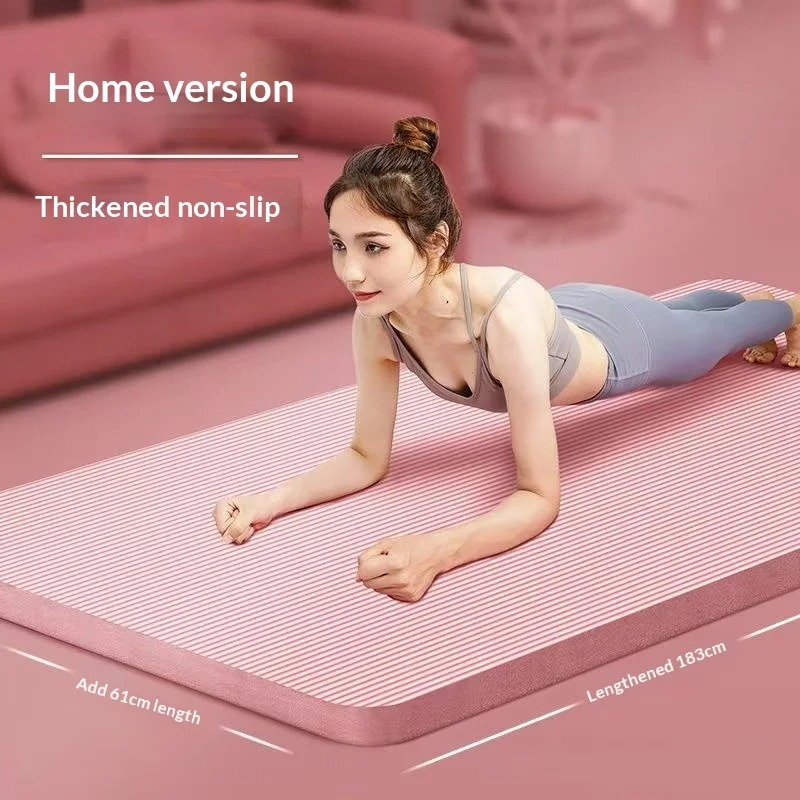 เสื่อโยคะหนาพิเศษ กันลื่น ซับแ - Pilates Yoga Mat Thickness บทวิจารณ์และราคา