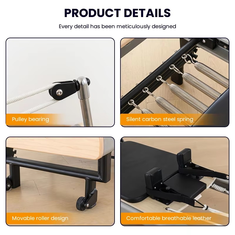 เตียงพิลาทิส รีฟอร์มเมอร์ อลูม - Pilates Yoga Home บทวิจารณ์และราคา