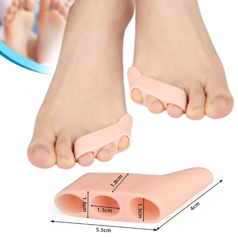 อุปกรณ์แก้ไขนิ้วหัวแม่เท้าโก่ง - Toe Separator Silicon บทวิจารณ์และราคา