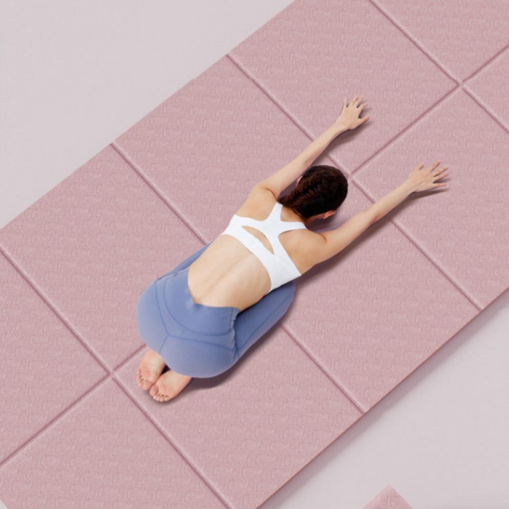 เสื่อโยคะแบบพับได้ พกพาสะดวก ห - Pilates Yoga Mat Thickness บทวิจารณ์และราคา