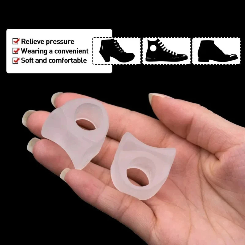 แผ่นแยกนิ้วเท้า 1-6 ชิ้น อุปกร - Toe Separator Silicon บทวิจารณ์และราคา