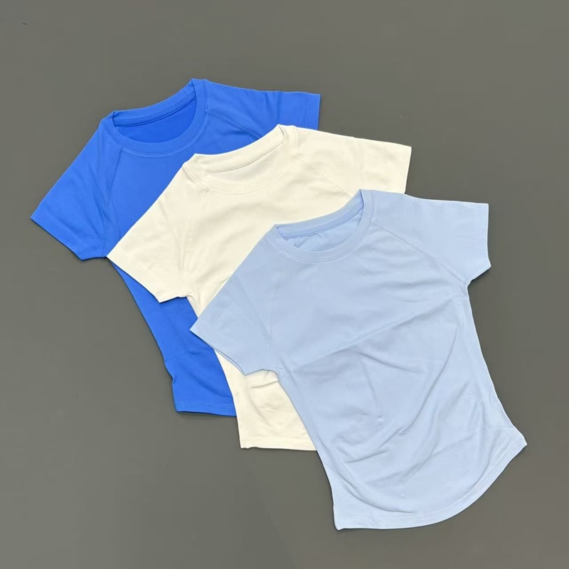 เสื้อโยคะแขนสั้นไร้ตะเข็บสำหรั - Pilates Yoga Top บทวิจารณ์และราคา
