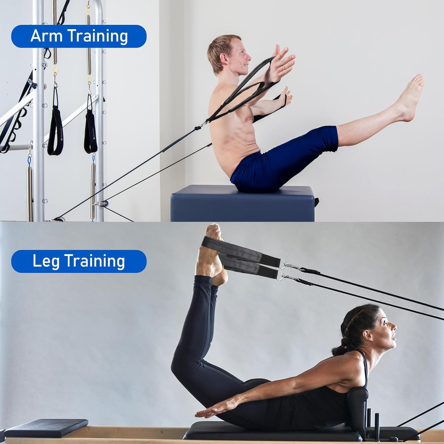 สายรัดข้อเท้าแบบวงแหวนคู่สำหรั - Pilates Ankle Strap บทวิจารณ์และราคา
