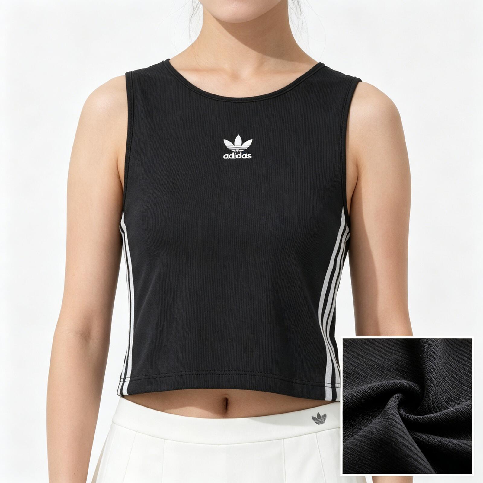 ใหม่อาดิดาส เทรฟอยล์เสื้อกีฬาผ - Pilates Yoga Top บทวิจารณ์และราคา