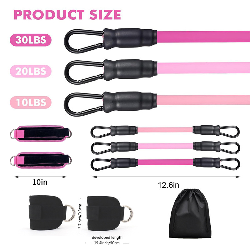 ยางยืดออกกำลังกายแถบรัดข้อเท้า - Pilates Ankle Strap บทวิจารณ์และราคา