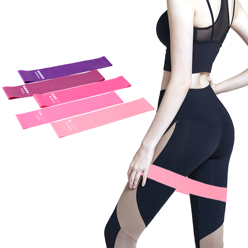 5 ชิ้นฟิตเนสแถบยืดหยุ่นความต้า - Pilates Yoga Resistance Ring บทวิจารณ์และราคา