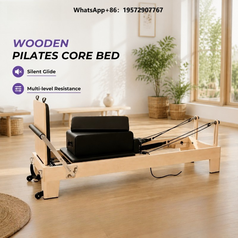 เครื่องพิลาทิสรีฟอร์มเมอร์ไม้เ - Pilates Yoga Home บทวิจารณ์และราคา