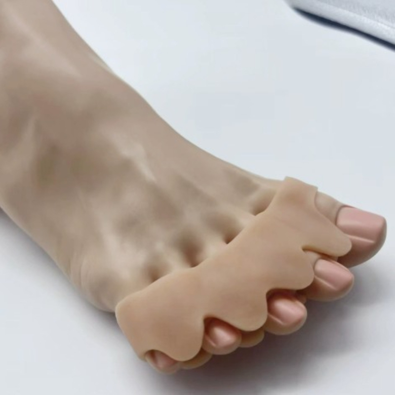 ตัวแยกนิ้วเท้าซิลิโคนแบบใช้ซ้ำ - Toe Separator Silicon บทวิจารณ์และราคา