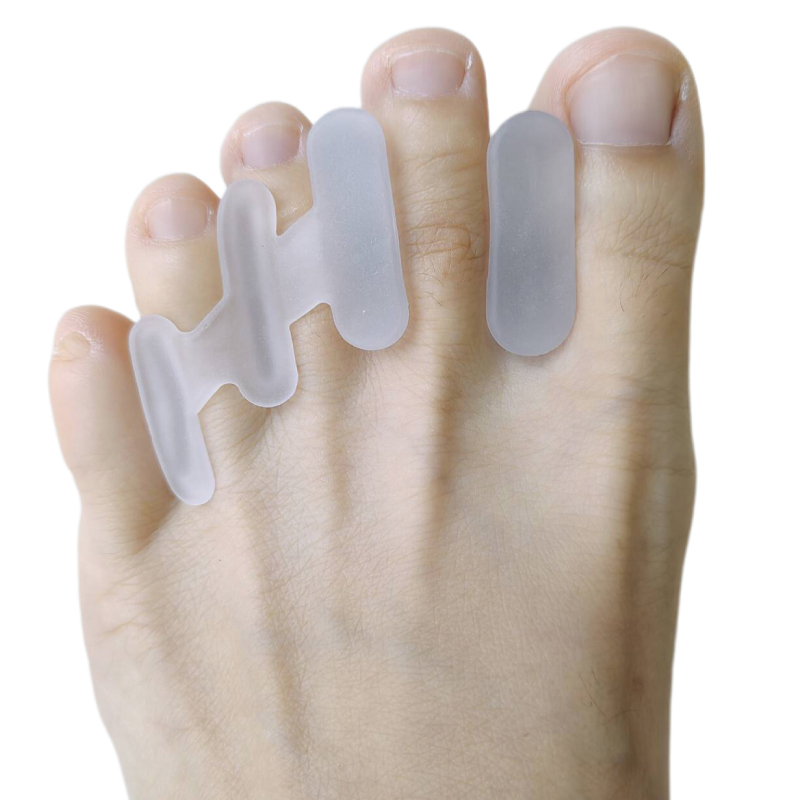 1คู่ป้องกันนิ้วเท้าที่แยกนิ้วเ - Toe Separator Silicon บทวิจารณ์และราคา