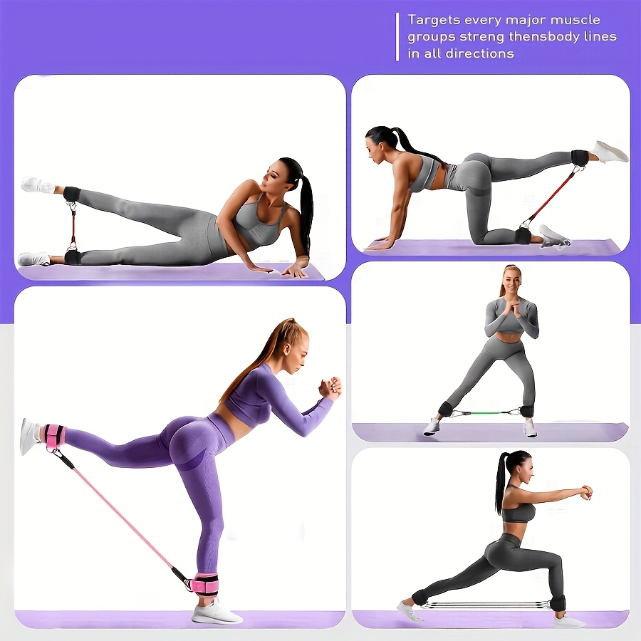5 ชิ้นสายรัดข้อเท้า,สายรัดข้อเ - Pilates Ankle Strap บทวิจารณ์และราคา