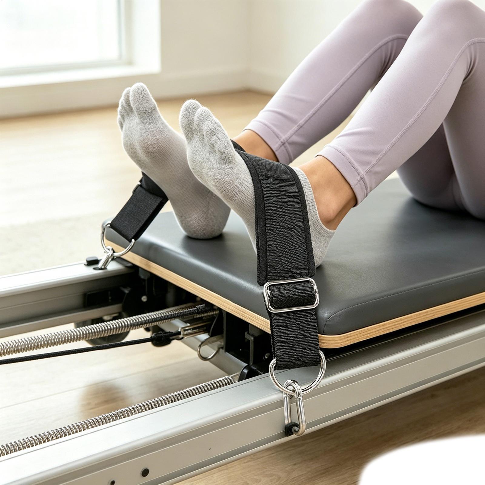 สายรัดเท้าพิลาทิสแบบหนา ปรับได - Pilates With Yoga บทวิจารณ์และราคา
