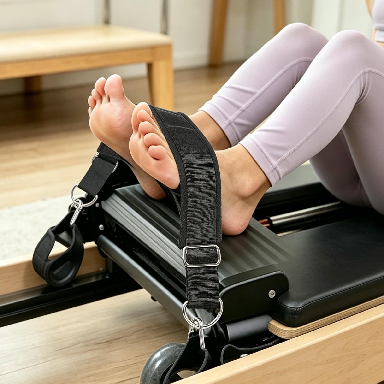 สายรัดเท้าพิลาทิสแบบหนา ปรับได - Pilates With Yoga บทวิจารณ์และราคา