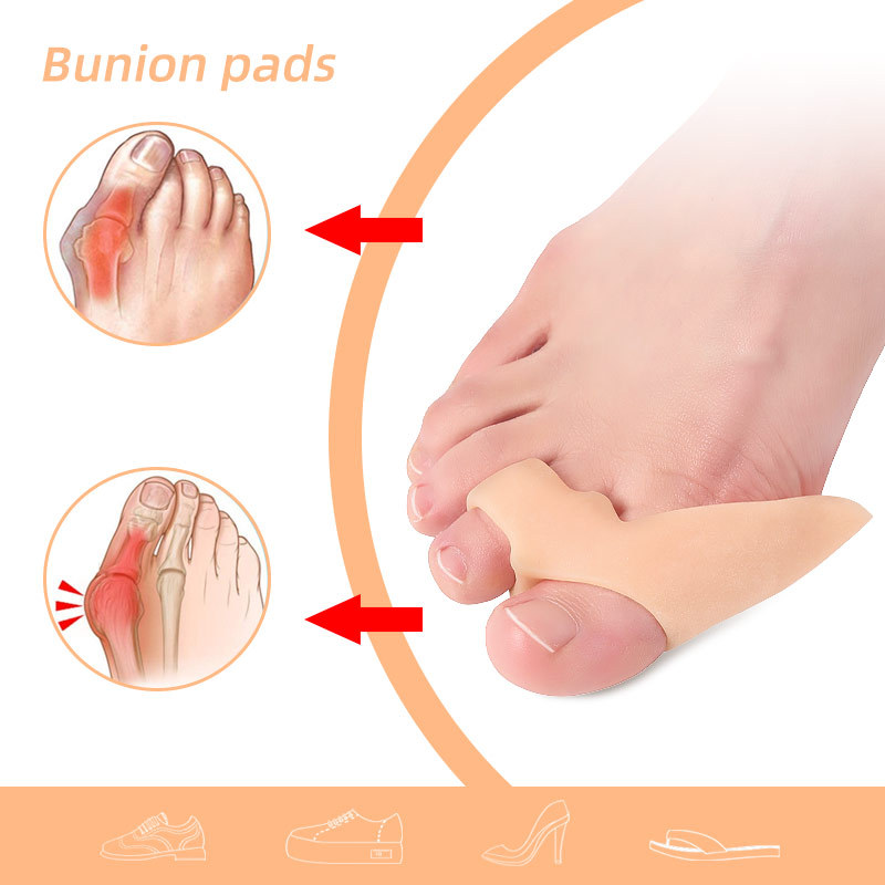 1คู่ซิลิโคนเจลเท้า Care เครื่อ - Toe Separator Silicon บทวิจารณ์และราคา