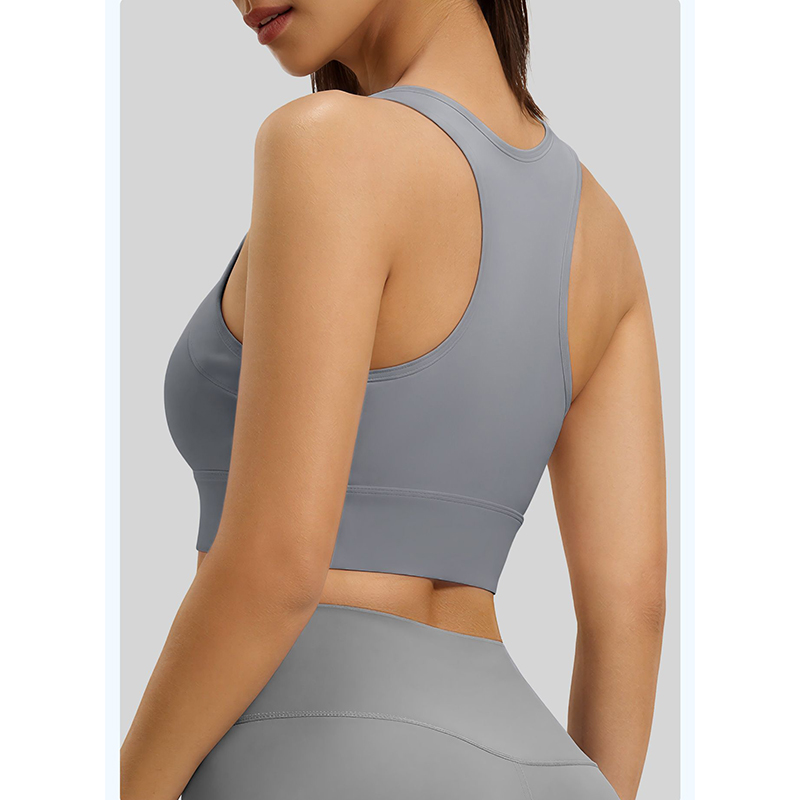 เสื้อชั้นในโยคะแบบ Racerback แ - Pilates Yoga Top บทวิจารณ์และราคา