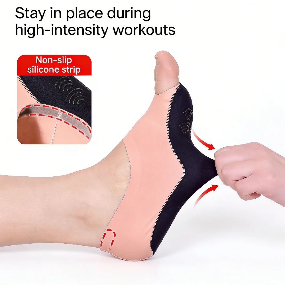 1 คู่ถุงเท้าโยคะแบบไม่มีนิ้วเท - Pilates Yoga Home บทวิจารณ์และราคา
