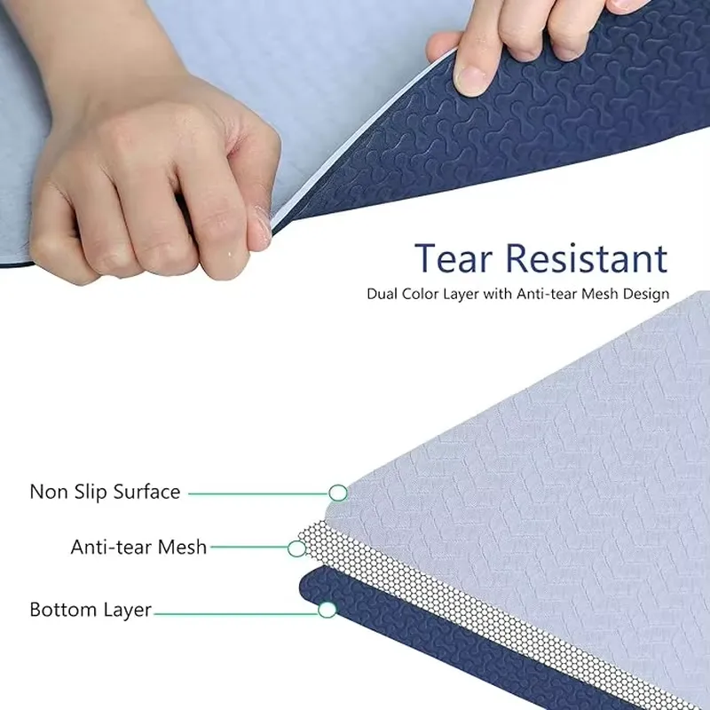เสื่อพิลาทิส TPE แบบสวมใส่สบาย - Pilates Yoga Mat Thickness บทวิจารณ์และราคา