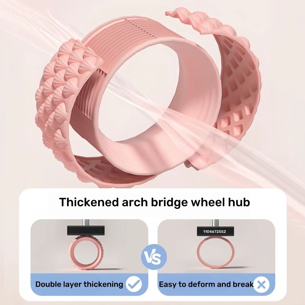 วงล้อโยคะซิลิโคนแบบหนาสองชั้น  - Pilates Yoga Resistance Ring บทวิจารณ์และราคา