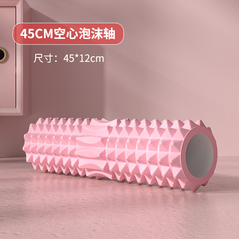 ลูกกลิ้งโฟมกลวง 45 ซม. พร้อมบล - Pilates Yoga Stretching บทวิจารณ์และราคา