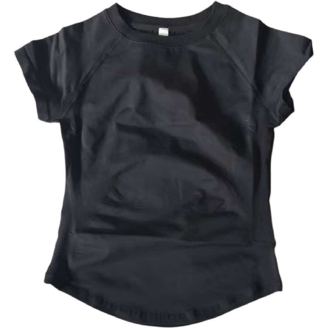 เสื้อโยคะแขนสั้นไร้ตะเข็บสำหรั - Pilates Yoga Top บทวิจารณ์และราคา