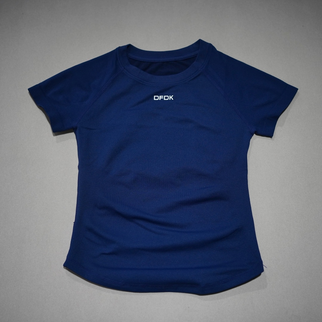 DFDK เสื้อยืดแขนสั้นผู้หญิงแบบ - Pilates Yoga Top บทวิจารณ์และราคา