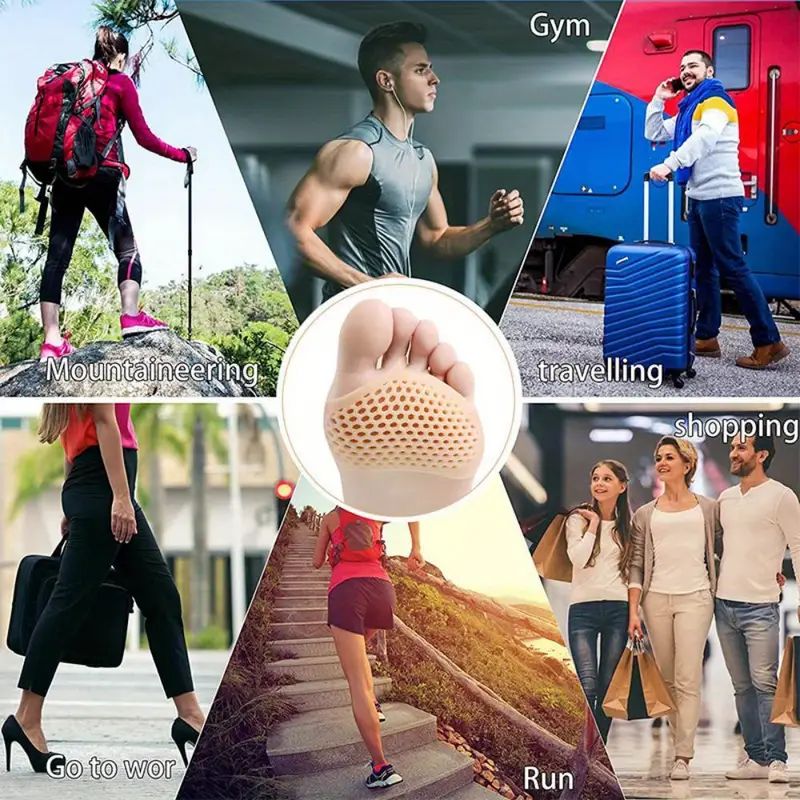 แผ่นรองฝ่าเท้าทำจากซิลิโคนแผ่น - Toe Separator Silicon บทวิจารณ์และราคา