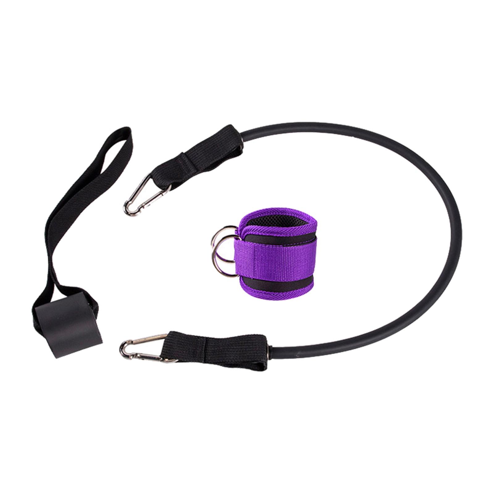 ชุดยางยืดออกกำลังกายพร้อมสายรั - Pilates Ankle Strap บทวิจารณ์และราคา