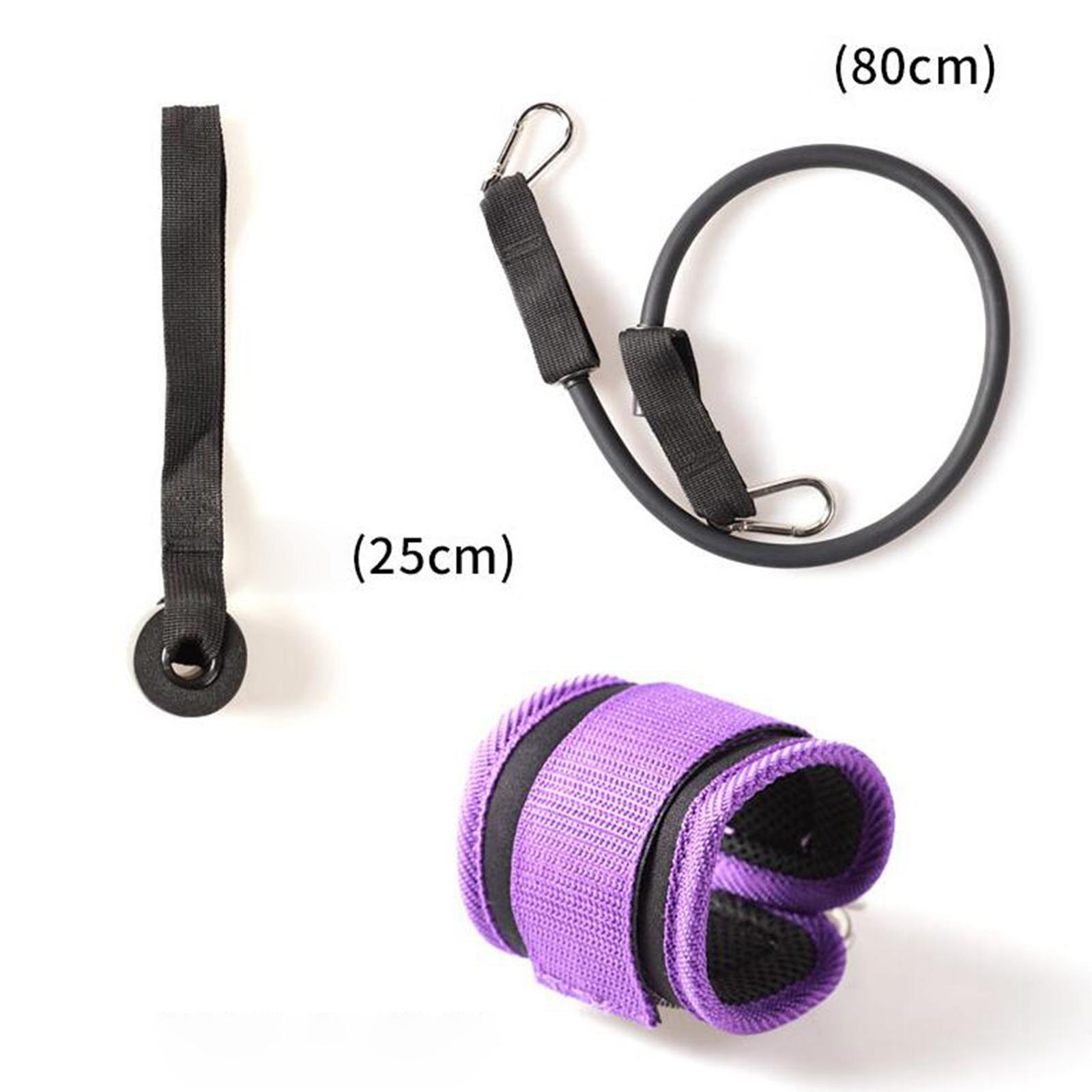 ชุดยางยืดออกกำลังกายพร้อมสายรั - Pilates Ankle Strap บทวิจารณ์และราคา