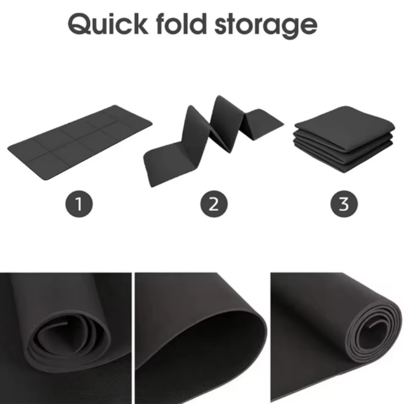 เสื่อโยคะกันลื่นสำหรับกีฬาและฟ - Pilates Yoga Mat Thickness บทวิจารณ์และราคา