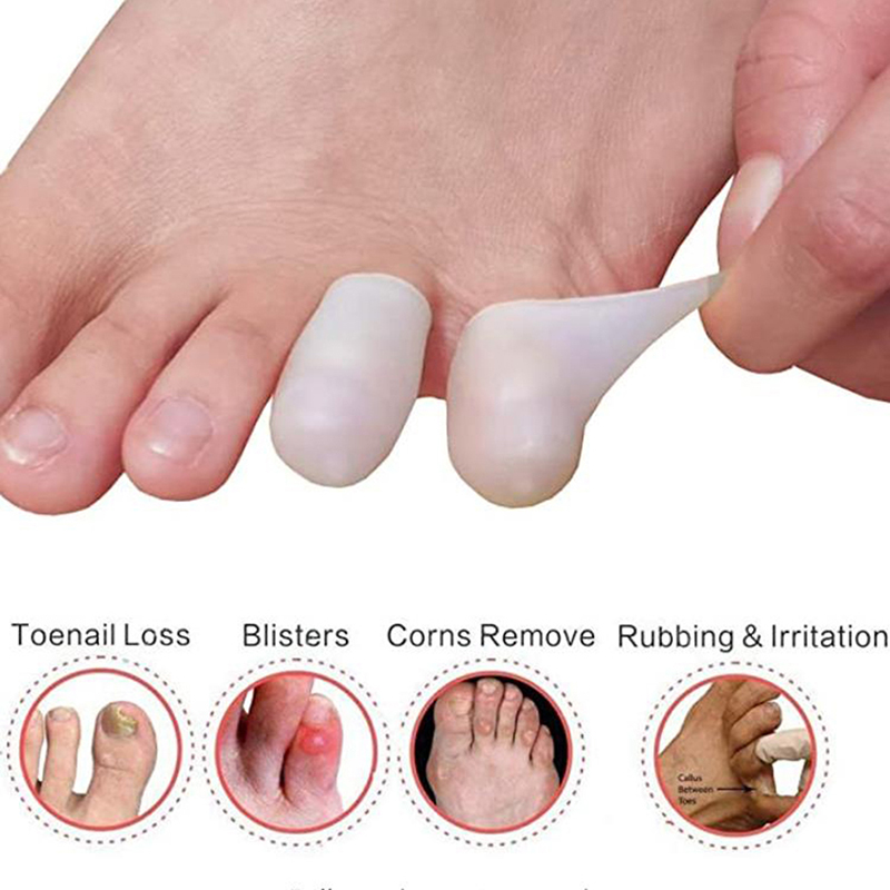 เจลซิลิโคนป้องกันนิ้วเท้า 2 ชิ - Toe Separator Silicon บทวิจารณ์และราคา