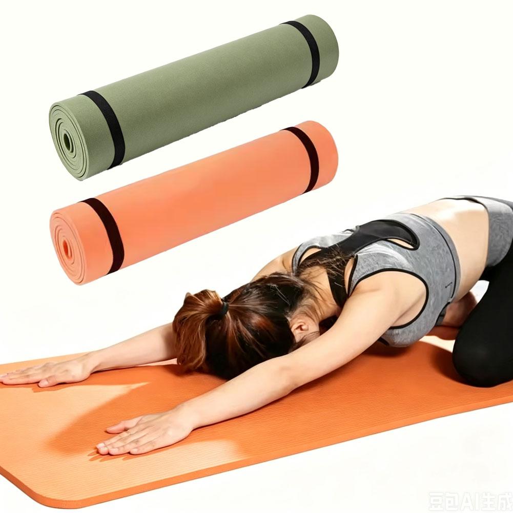 เสื่อโยคะหนา เสื่อโยคะกันลื่น  - Pilates Yoga Mat Thickness บทวิจารณ์และราคา