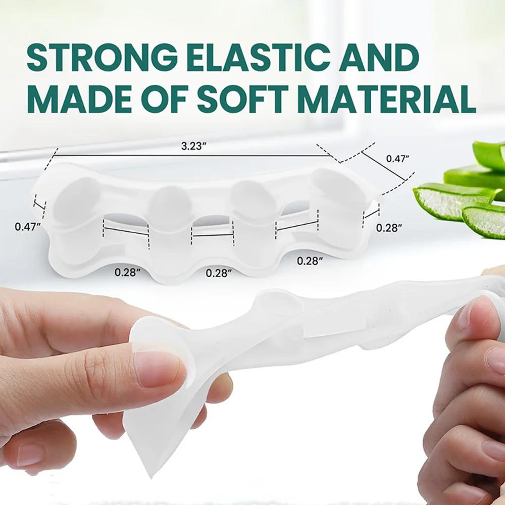 ที่แยกนิ้วเท้าซิลิโคน แก้ไขปัญ - Toe Separator Silicon บทวิจารณ์และราคา