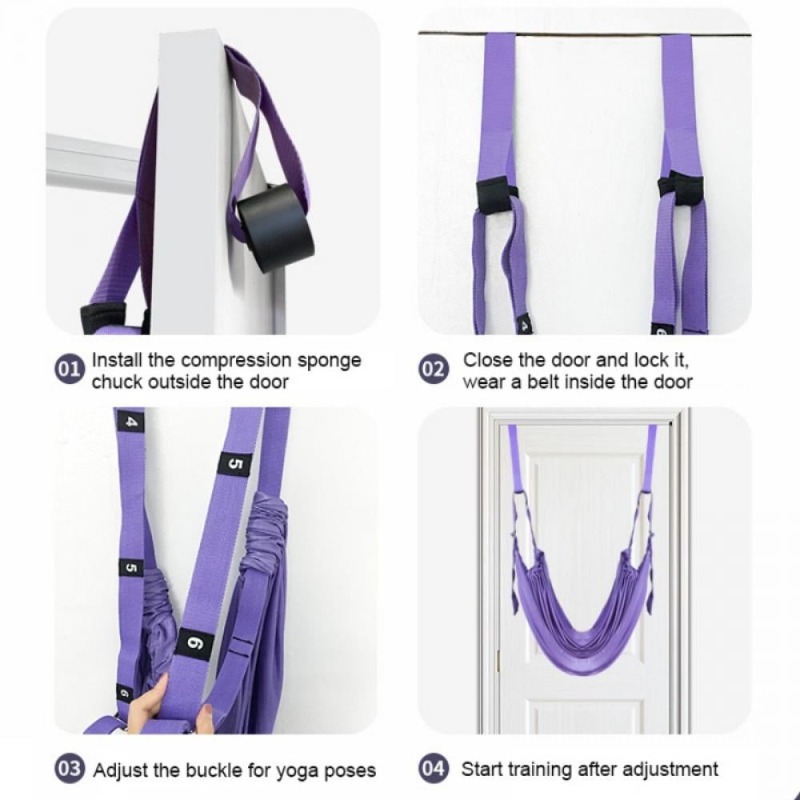 ชุดเปลญวนโยคะปรับระดับได้ พร้อ - Pilates Yoga Stretching บทวิจารณ์และราคา