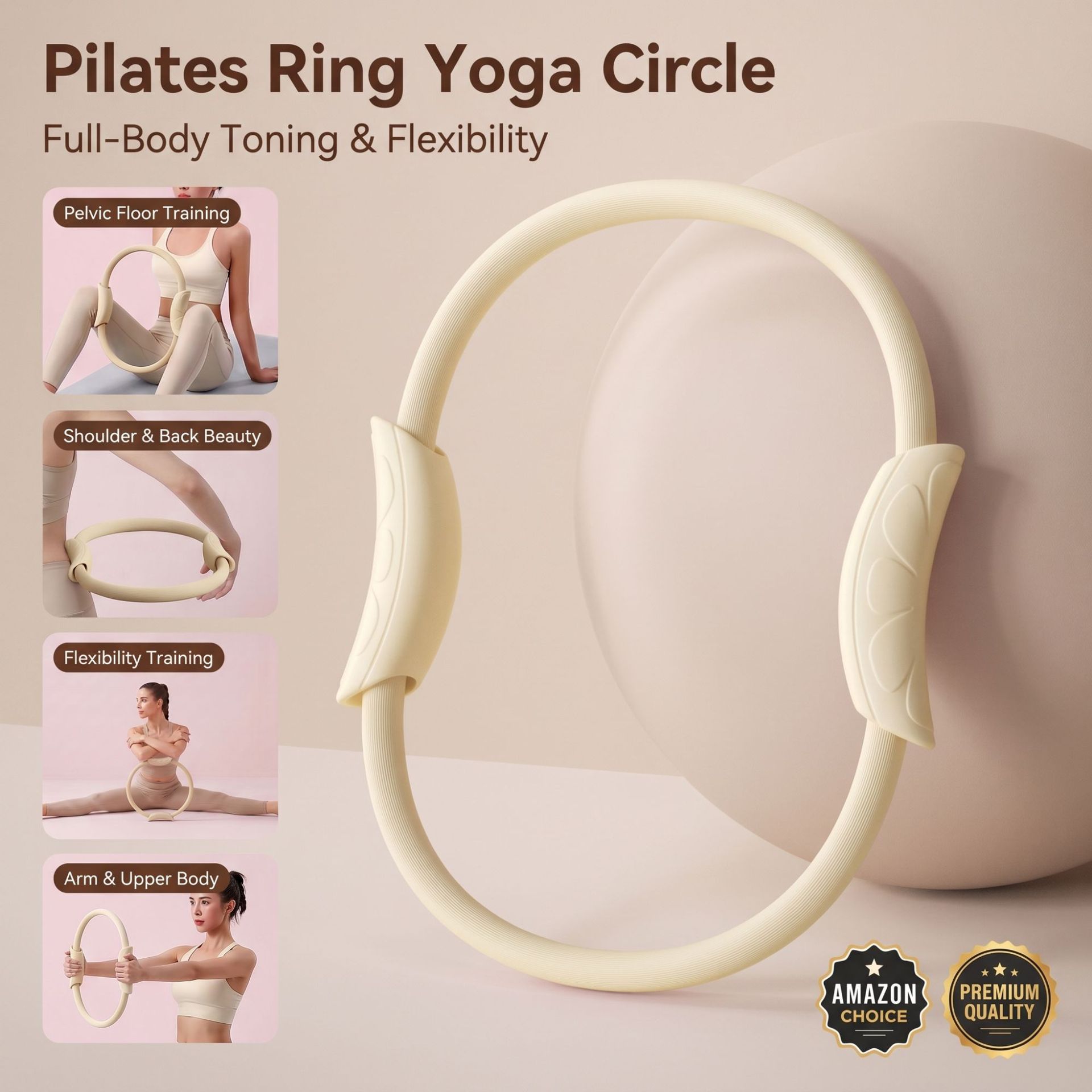 ห่วงพิลาทิส, ห่วงโยคะ, อุปกรณ์ - Pilates Yoga Resistance Ring บทวิจารณ์และราคา