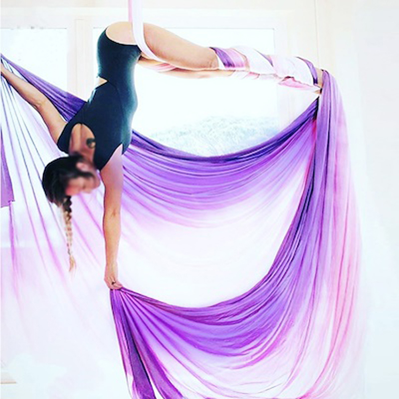 เปลญวนโยคะแบบแขวน, ผ้าไนลอนทนท - Pilates Yoga Home บทวิจารณ์และราคา