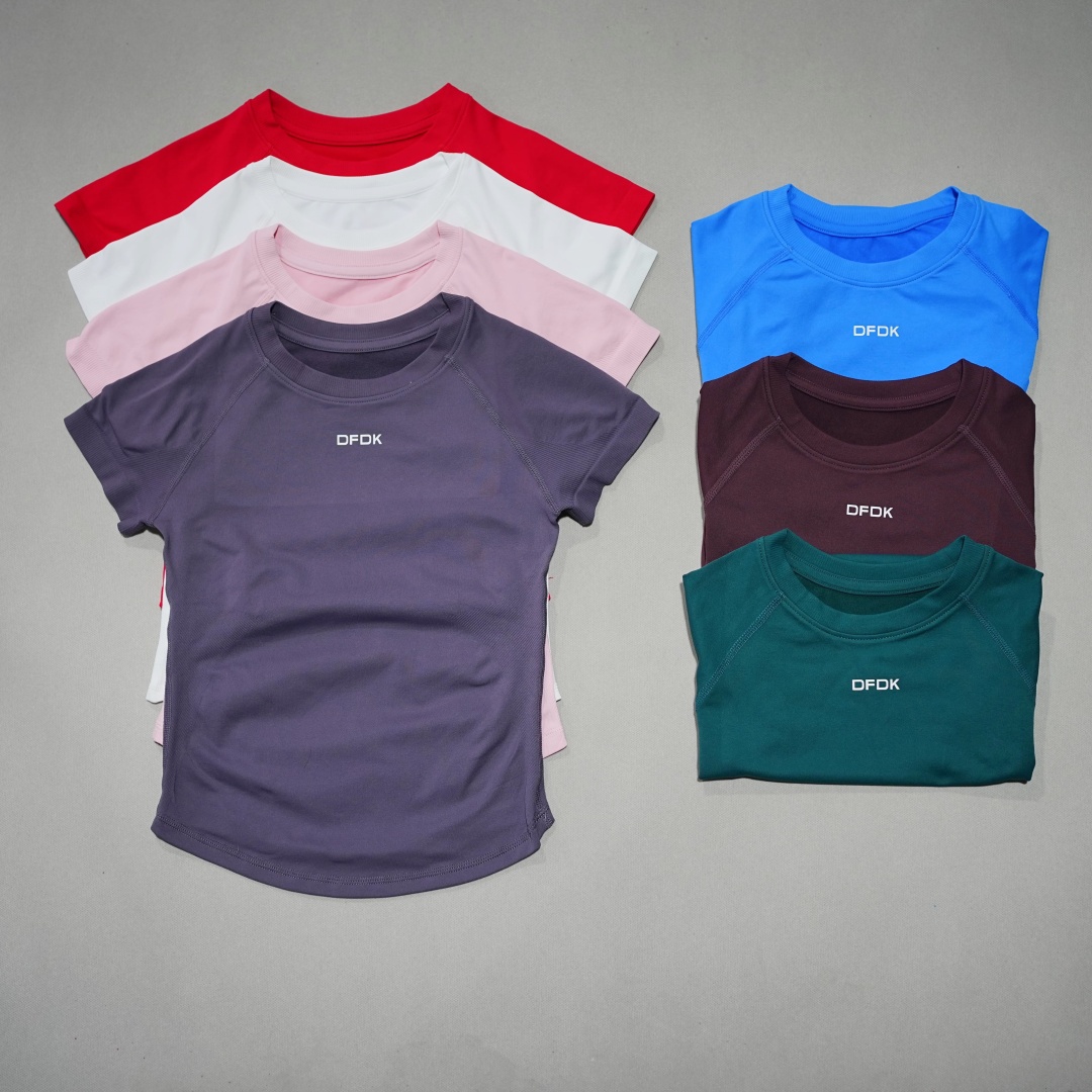 เสื้อยืดกีฬาผู้หญิง ระบายอากาศ - Pilates Yoga Top บทวิจารณ์และราคา