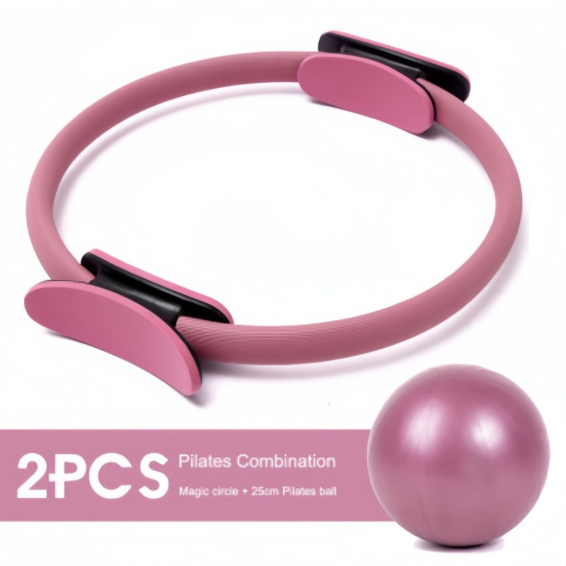 ชุดวงแหวนโยคะพิลาทิสขนาด 25 ซม - Pilates Yoga Resistance Ring บทวิจารณ์และราคา