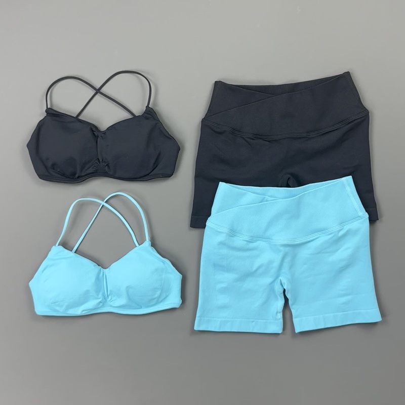 ชุดออกกำลังกาย 2 ชิ้นสำหรับผู้ - Pilates Yoga Top บทวิจารณ์และราคา