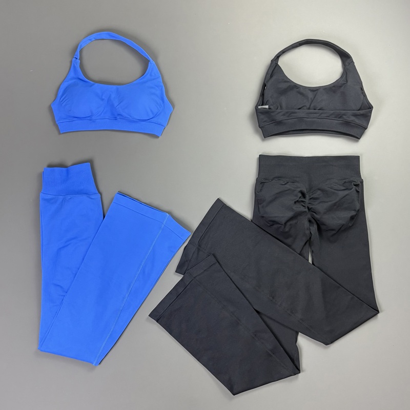 ชุดเลกกิ้งขาบาน 2 ชิ้น สำหรับผ - Pilates Yoga Stretching บทวิจารณ์และราคา