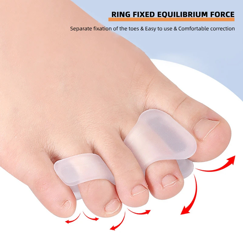 อุปกรณ์แก้ไขนิ้วหัวแม่เท้าเก 1 - Toe Separator Silicon บทวิจารณ์และราคา