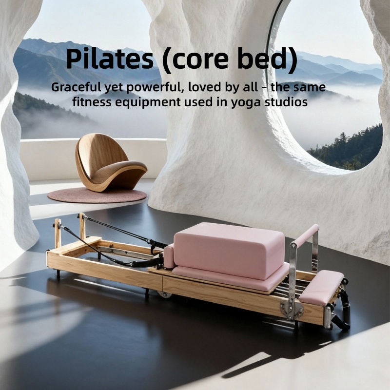 เตียงพิลาทิสแบบพับได้ ทำจากไม้ - Pilates Yoga Home บทวิจารณ์และราคา